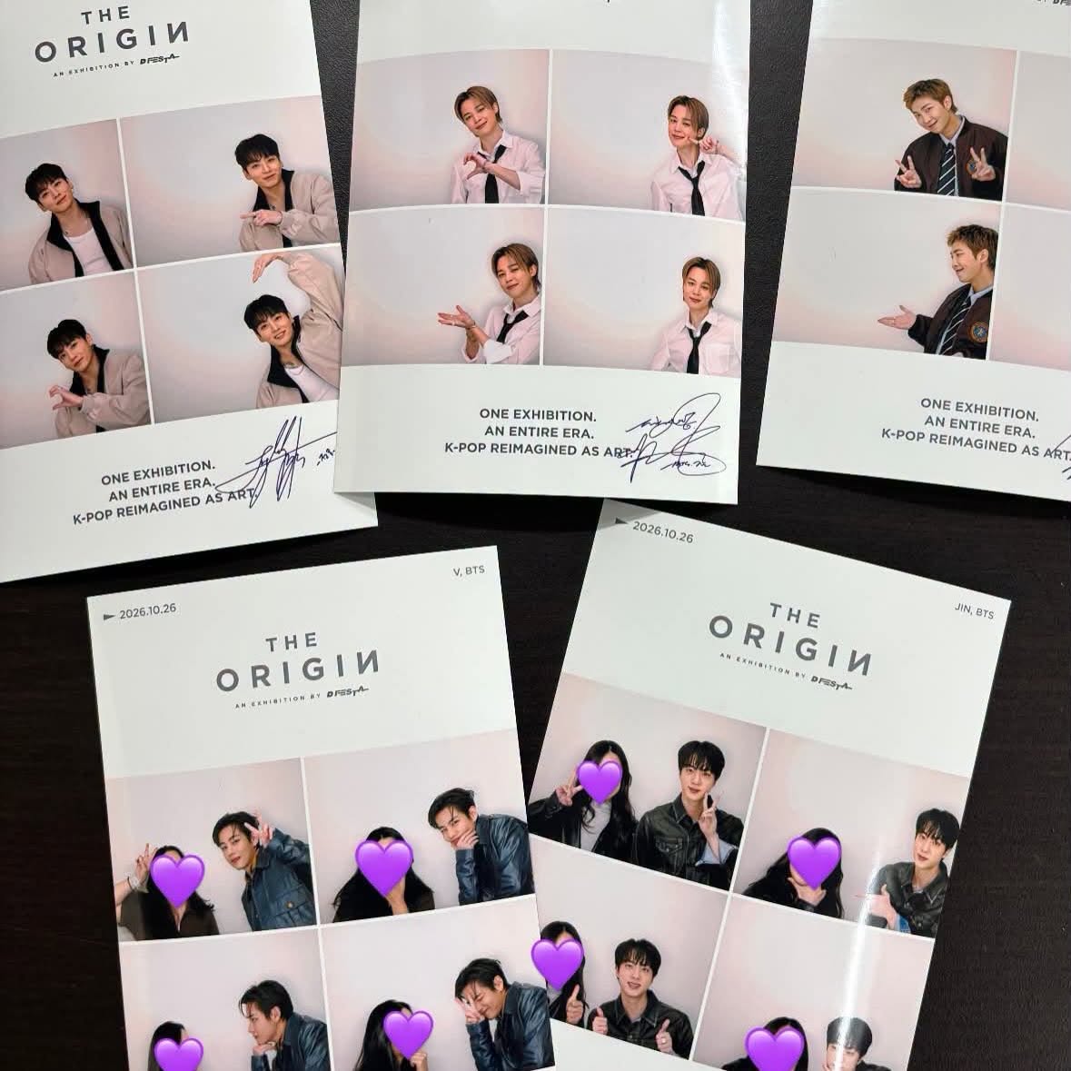Exhibition DFESTA THE ORIGIN Photobooth Picture PREORDER