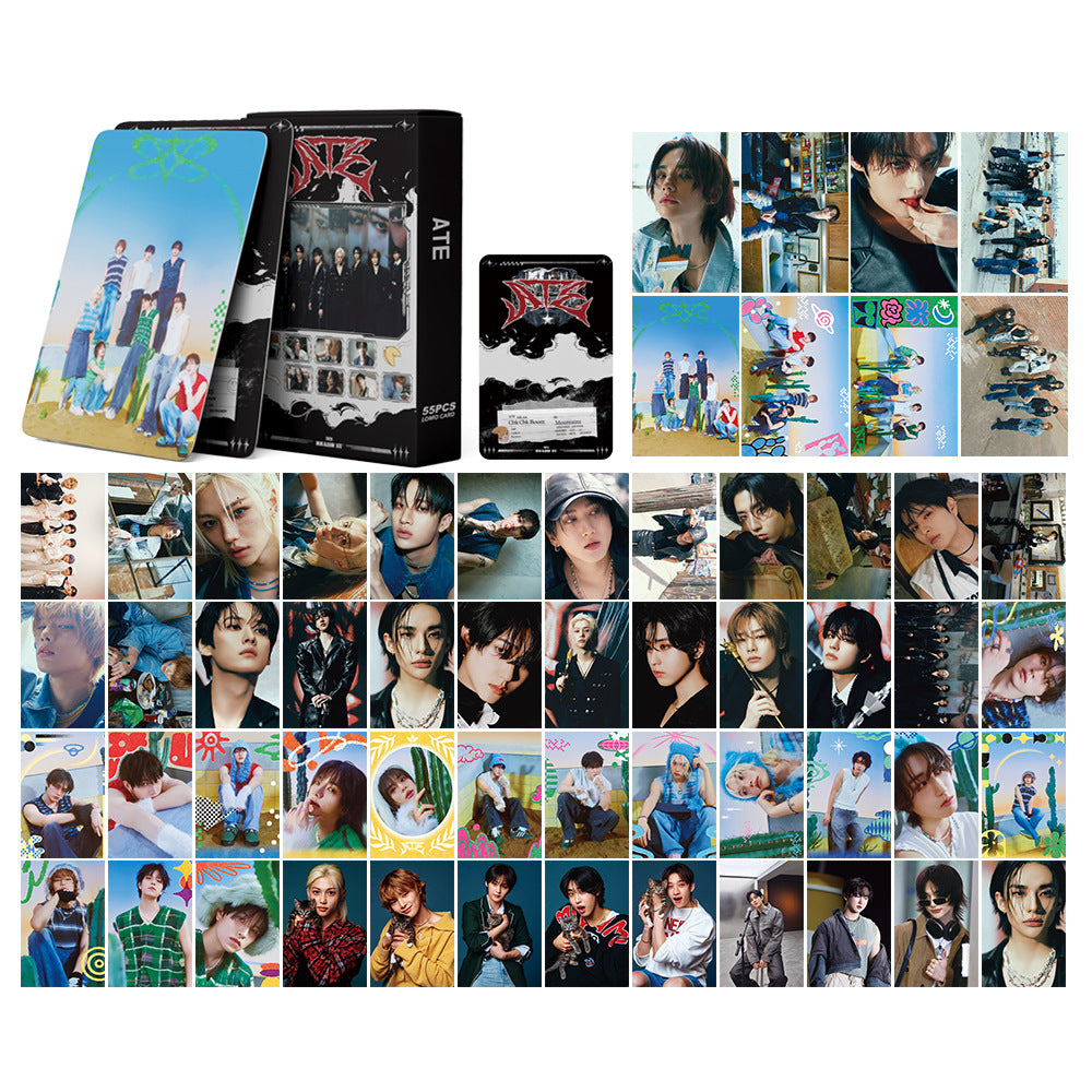 STRAY KIDS ATE LOMO CARDS 55KS