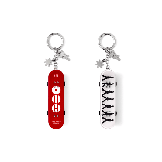 BTS 'Arirang' World Tour Mini Skateboard Keyring PREORDER