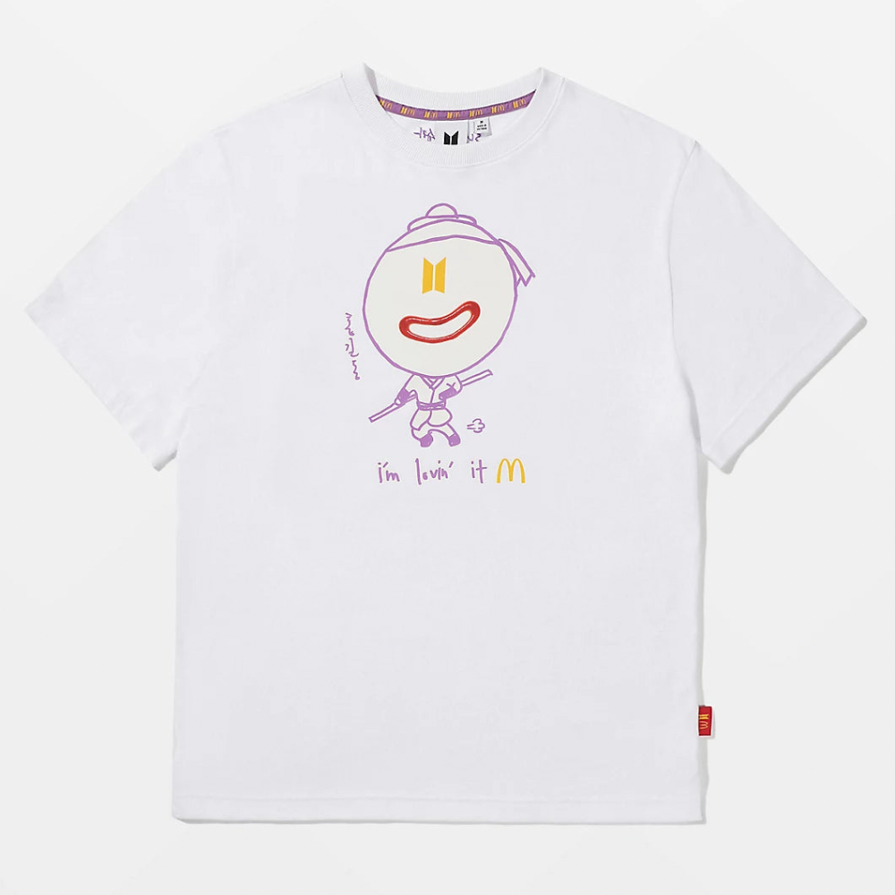 BTS X  MCDONALDS'S COLLABORATION MERCH SAUCY S/S T-SHIRT (JIMIN)