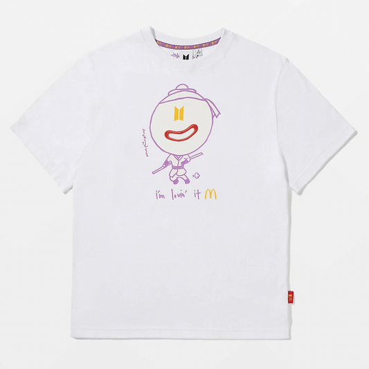 BTS X  MCDONALDS'S COLLABORATION MERCH SAUCY S/S T-SHIRT (JIMIN)