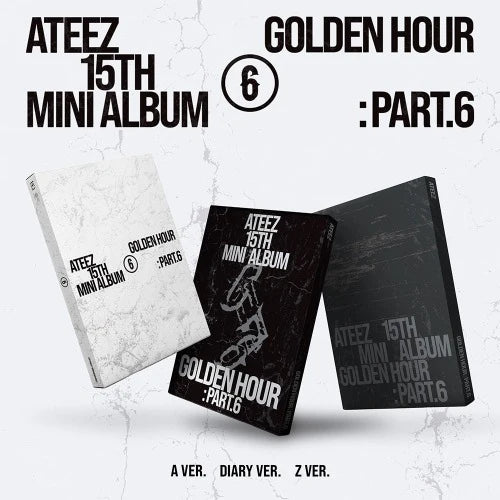 ATEEZ – 15th Mini Album [GOLDEN HOUR : Part.6] PREORDER