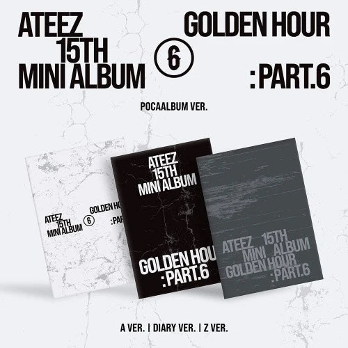 ATEEZ – 15th Mini Album [GOLDEN HOUR : Part.6] (Poca Album) PREORDER