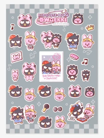STRAY KIDS - RUN IT JAPANESE MD | SKZOO×SANRIO CHARACTERS STICKER PREORDER