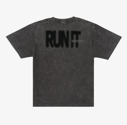 STRAY KIDS - RUN IT JAPANESE MD | PHOTO T-SHIRT BLACK KEYRING PREORDER