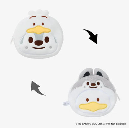 STRAY KIDS - RUN IT JAPANESE MD | SKZOO X SANRIO CHARACTERS REVERSIBLE POUCH PREORDER