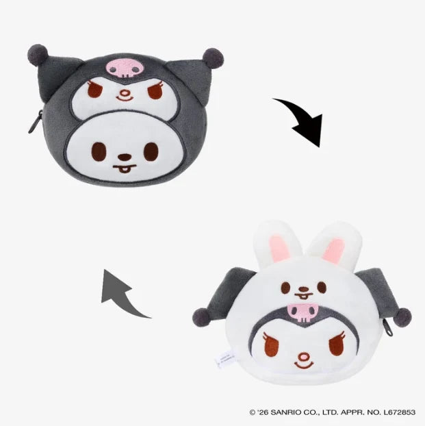 STRAY KIDS - RUN IT JAPANESE MD | SKZOO X SANRIO CHARACTERS REVERSIBLE POUCH PREORDER