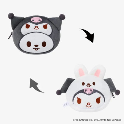 STRAY KIDS - RUN IT JAPANESE MD | SKZOO X SANRIO CHARACTERS REVERSIBLE POUCH PREORDER