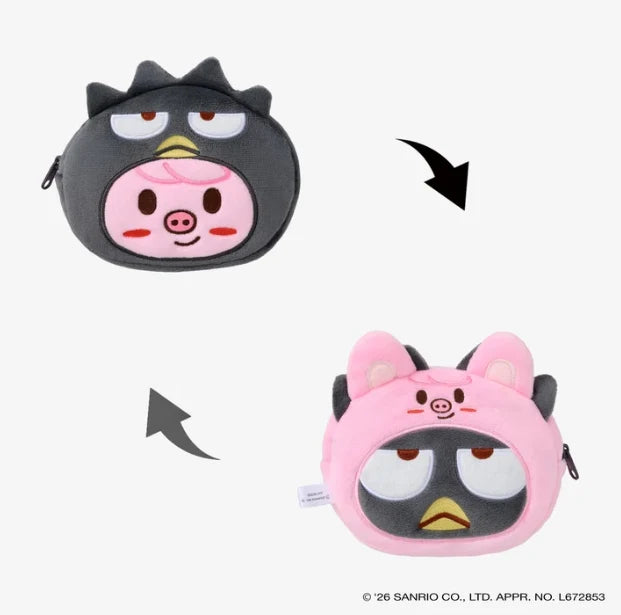 STRAY KIDS - RUN IT JAPANESE MD | SKZOO X SANRIO CHARACTERS REVERSIBLE POUCH PREORDER