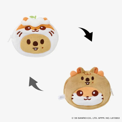 STRAY KIDS - RUN IT JAPANESE MD | SKZOO X SANRIO CHARACTERS REVERSIBLE POUCH PREORDER