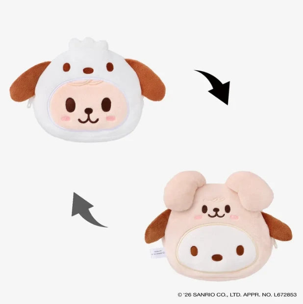 STRAY KIDS - RUN IT JAPANESE MD | SKZOO X SANRIO CHARACTERS REVERSIBLE POUCH PREORDER