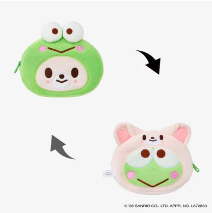 STRAY KIDS - RUN IT JAPANESE MD | SKZOO X SANRIO CHARACTERS REVERSIBLE POUCH PREORDER