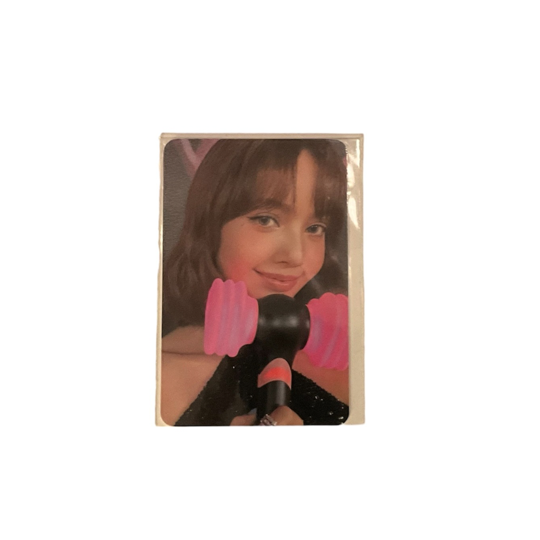 BLACKPINK OFFICIAL LIGHSTICK PHOTOCARD