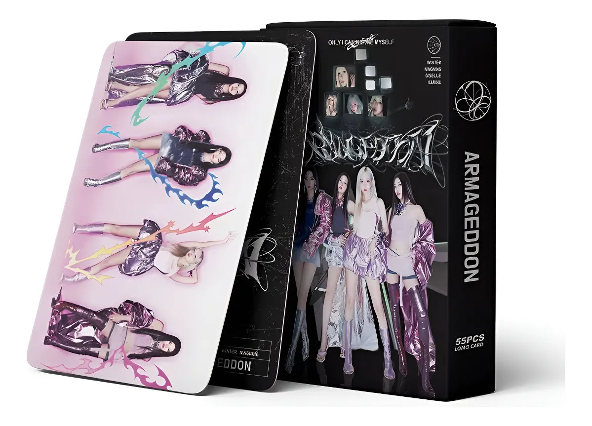 AESPA ARMAGEDDON LOMO CARDS 55KS