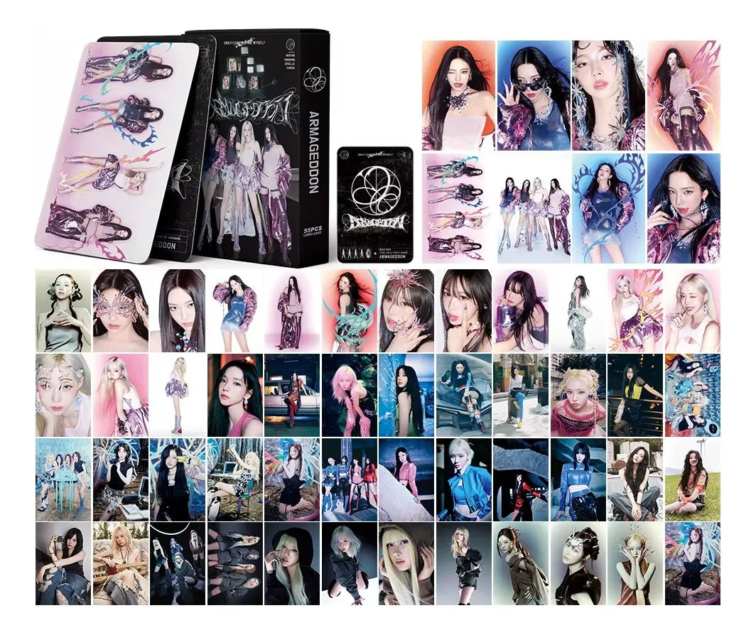 AESPA ARMAGEDDON LOMO CARDS 55KS