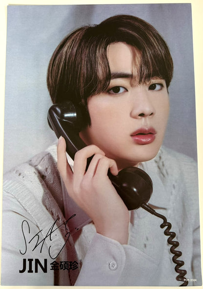 BTS JIN POSTER (A3)