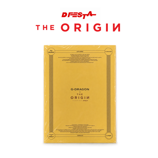 DFESTA THE ORIGIN The Ninefold G-DRAGON (Photobook) PREORDER