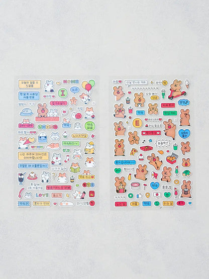 Personality Type Sticker 4ks