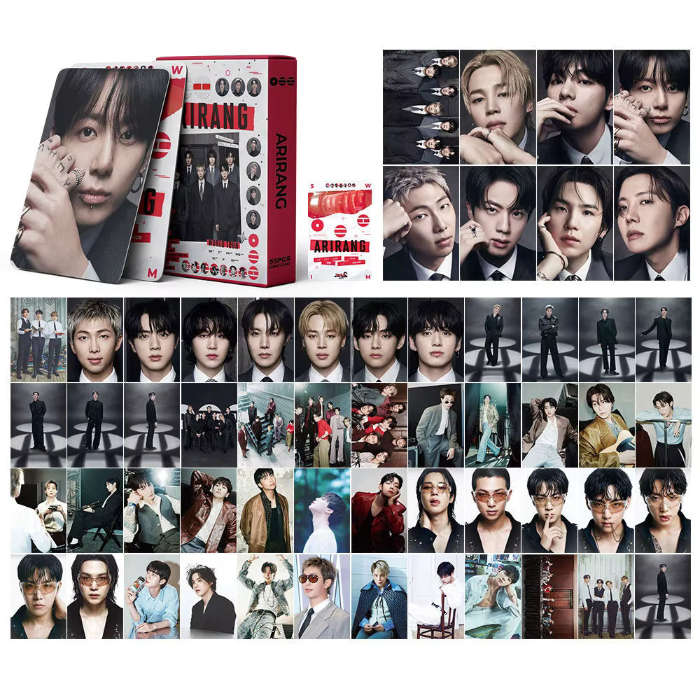 BTS BUTTER LOMO CARDS 55PCS