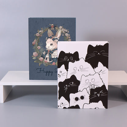 DOODLE CAT BINDER A4