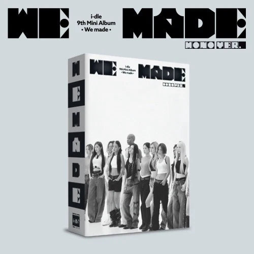 i-dle – 9th Mini Album [We made] (Mono Ver.)