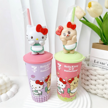 Hello Kitty x Butterbear Limited Edition 650ml 7-Eleven Cup