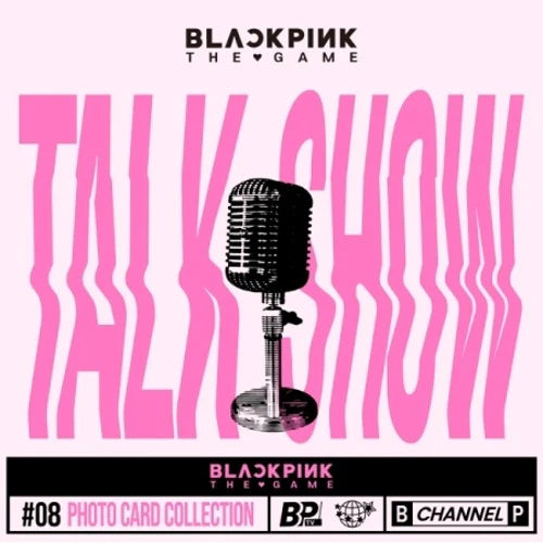 BLACKPINK - THE GAME PHOTO CARD COLLECTION (TALK SHOW)