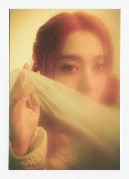 LE SSERAFIM EASY 3RD MINI ALBUM (COMPACT VER.) POB ALADIN LUCKY DRAW POSTCARD