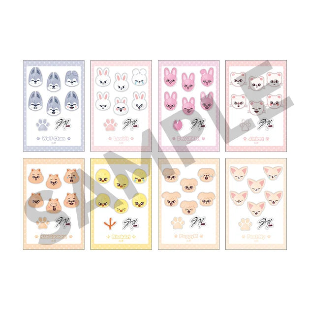 Stray Kids Japan Kuji 'We STAY Together' SKZOO MD -Puffy Stickers PREORDER