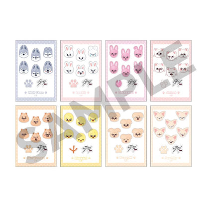 Stray Kids Japan Kuji 'We STAY Together' SKZOO MD -Puffy Stickers PREORDER