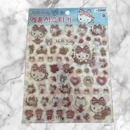 SANRIO HELLO KITTY 3D SAMOLEPKY