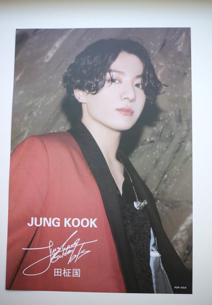 BTS JUNGKOOK POSTER (A3)