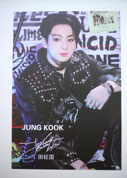 BTS JUNGKOOK POSTER (A3)