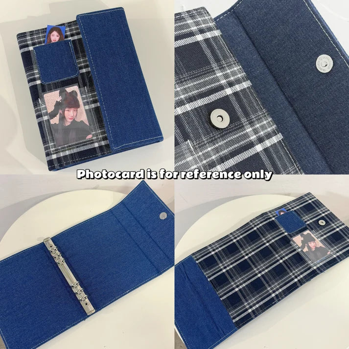 DENIM BOOK BINDER A5
