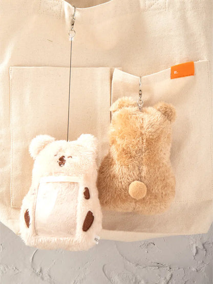 Happy quokka doll photocard holder