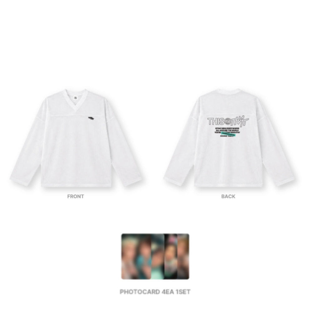 STRAY KIDS [THIS & THAT] SKZOO MESH LONG SLEEVE UP PICK UP PREORDER