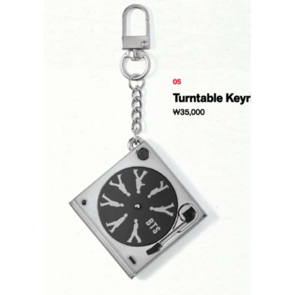 Turntable keyring (BTS) ARIRANG PREORDER