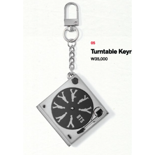 Turntable keyring (BTS) ARIRANG PREORDER