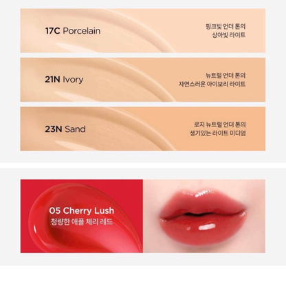 BTS the city Busan x Tir Tir limited edition "Iconic red duo" PREORDER