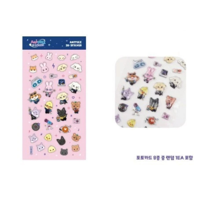 ATEEZ ANITEEZ IN COLOR 3D STICKER PREORDER