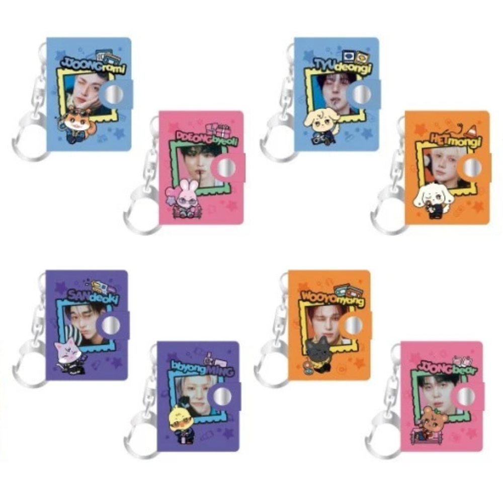 ATEEZ ANITEEZ IN COLOR MINI ALBUM KEYRING PREORDER