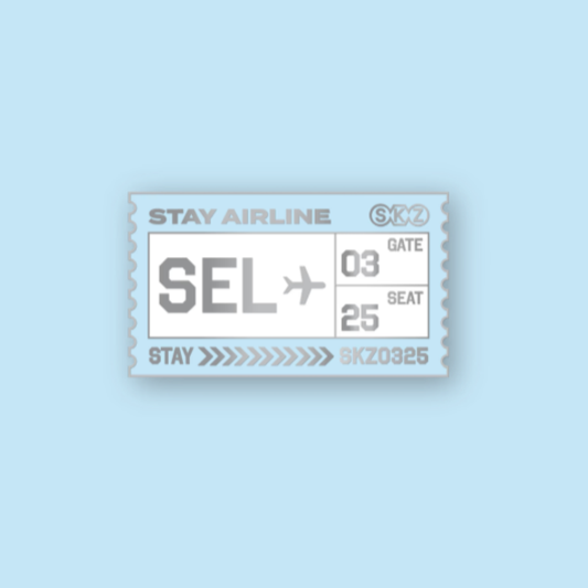 SKZOO EVERYWHERE ALL AROUND THE WORLD (SEOUL) METAL BADGE SEOUL PREORDER