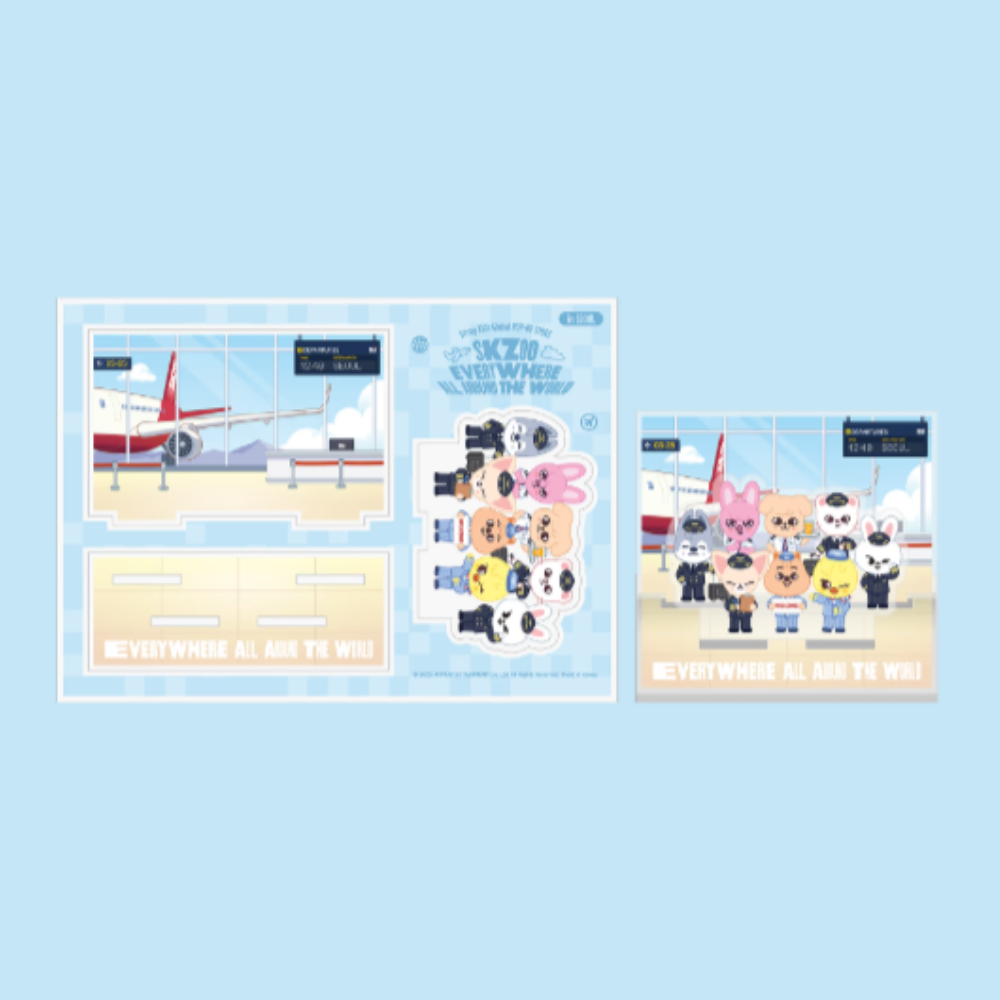 SKZOO EVERYWHERE ALL AROUND THE WORLD (SEOUL) ACRYLIC STAND PREORDER