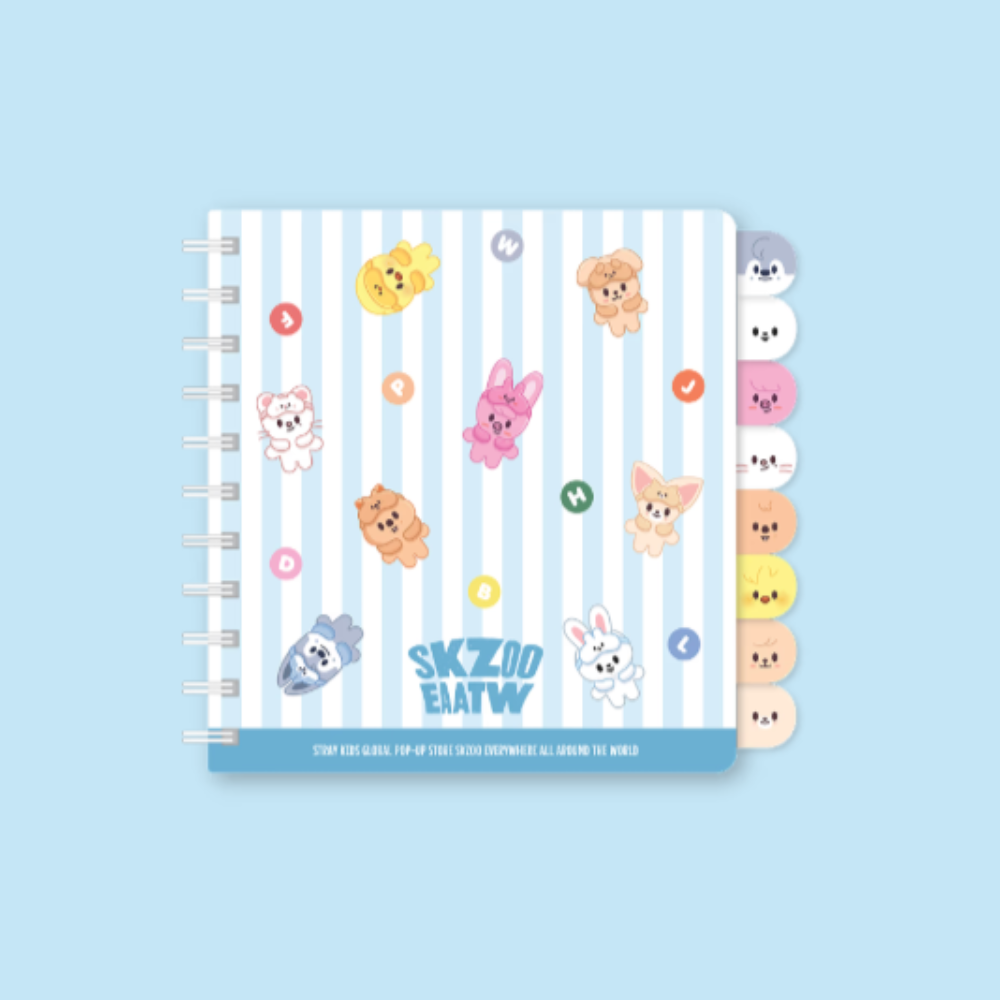 SKZOO EVERYWHERE ALL AROUND THE WORLD (SEOUL) INDEX NOTE SEOUL PREORDER