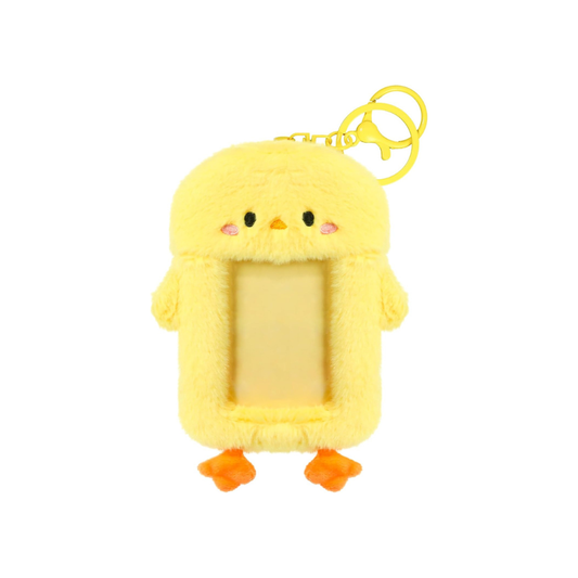 FLUFFY ANIMAL PHOTOCARD HOLDER