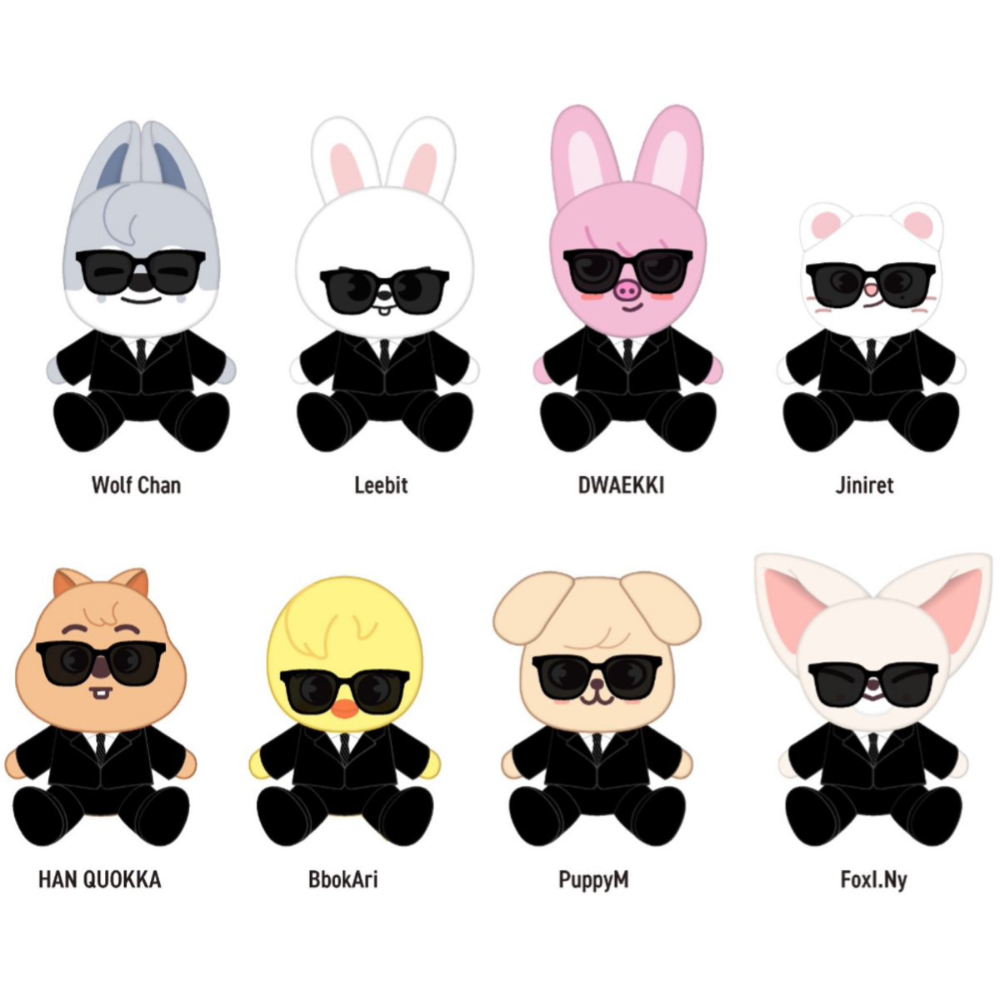 STRAY KIDS - RUN IT JAPANESE MD | SOFT TOY WITH SUNGLASSES POP UP PICK UP TOKIO EXCLUSIVE  PREORDER