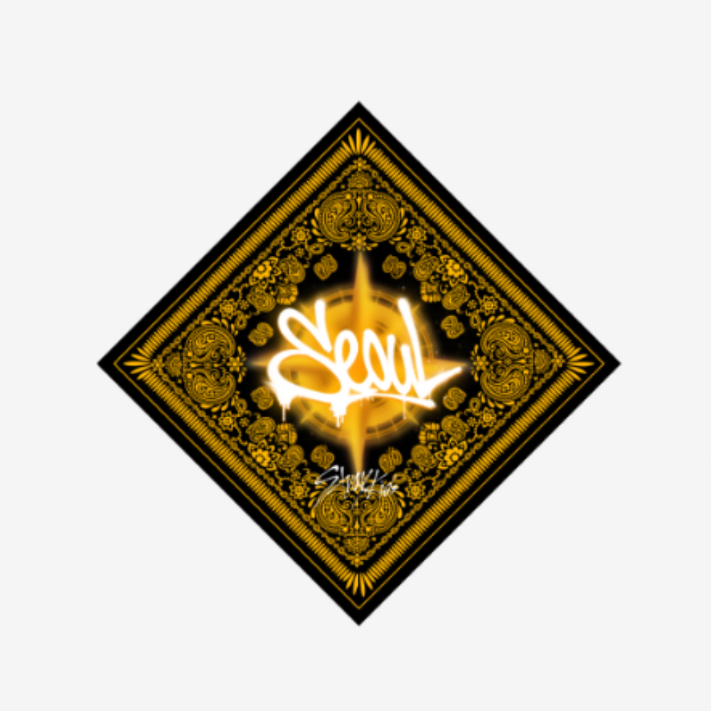 Stray Kids ODD&FRESH POP-UP BANDANA SEOUL VER. PICK UP PREORDER