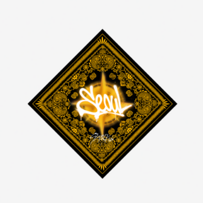 Stray Kids ODD&FRESH POP-UP BANDANA SEOUL VER. PICK UP PREORDER