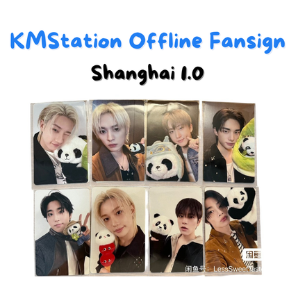 STRAY KIDS KARMA KMSTATION OFFLINE FANSIGN ROUND 1.0 PANDA POB