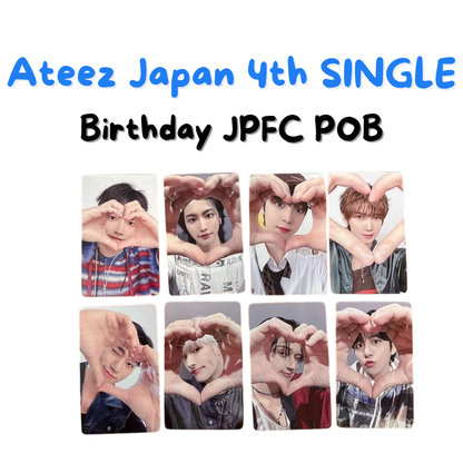 ATEEZ JAPAN 4th SINGLE Birthday JPFC POB PREORDER